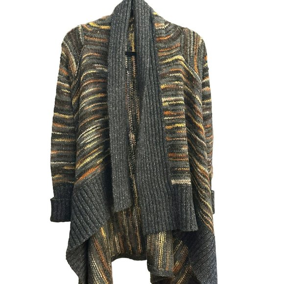 Line Women's Multicolored Oversized Winter Cardigan Size Large NWT Retail 275 - Picture 1 of 6
